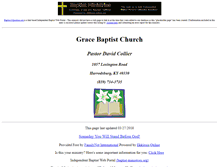 Tablet Screenshot of harrodsburg.grace-baptist-church.us