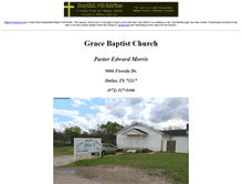 Tablet Screenshot of dallas-tx.grace-baptist-church.us